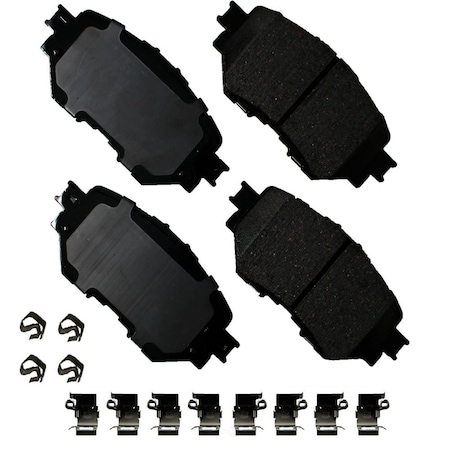 Akebono Proact Akebono ACT1759 ProACT Ultra Premium Ceramic Pads ACT1759